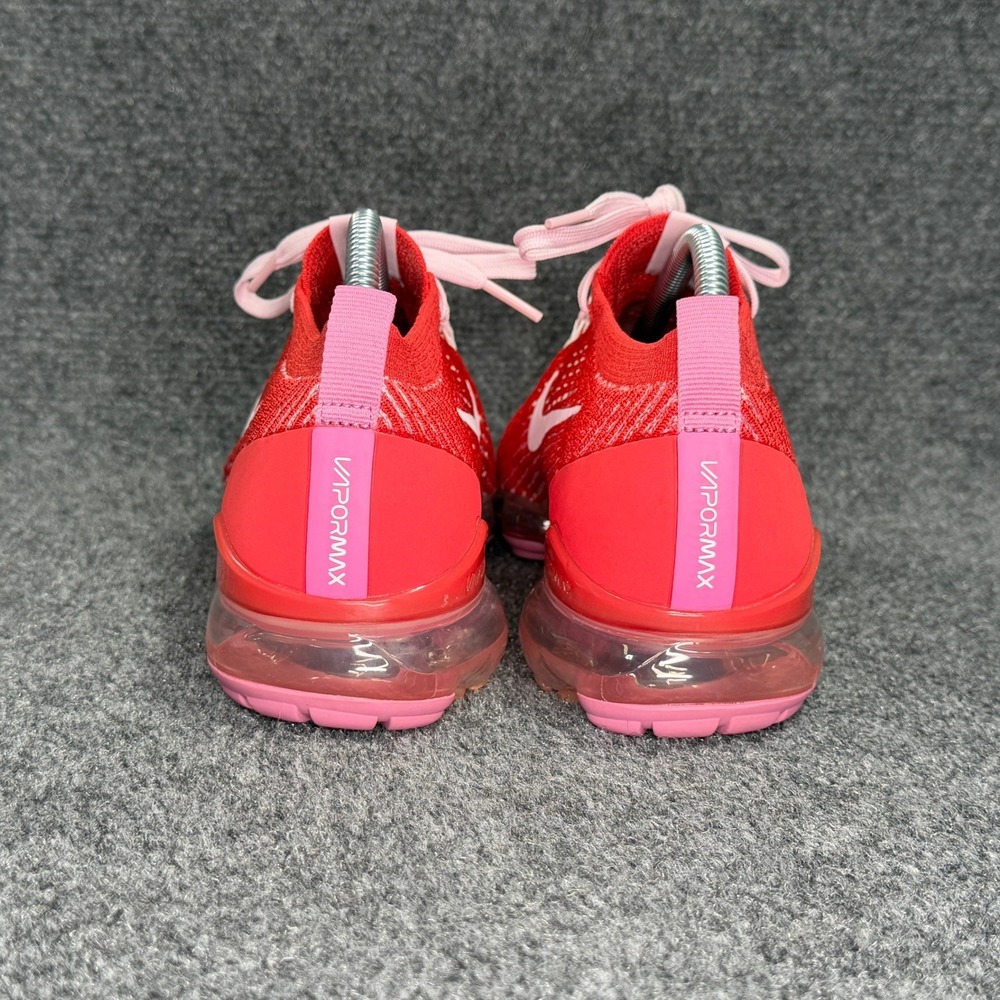 Nike Air VaporMax Flyknit 3 Running Shoes Women's 9.5‎ Track Red Magic Flamingo - Picture 6 of 13